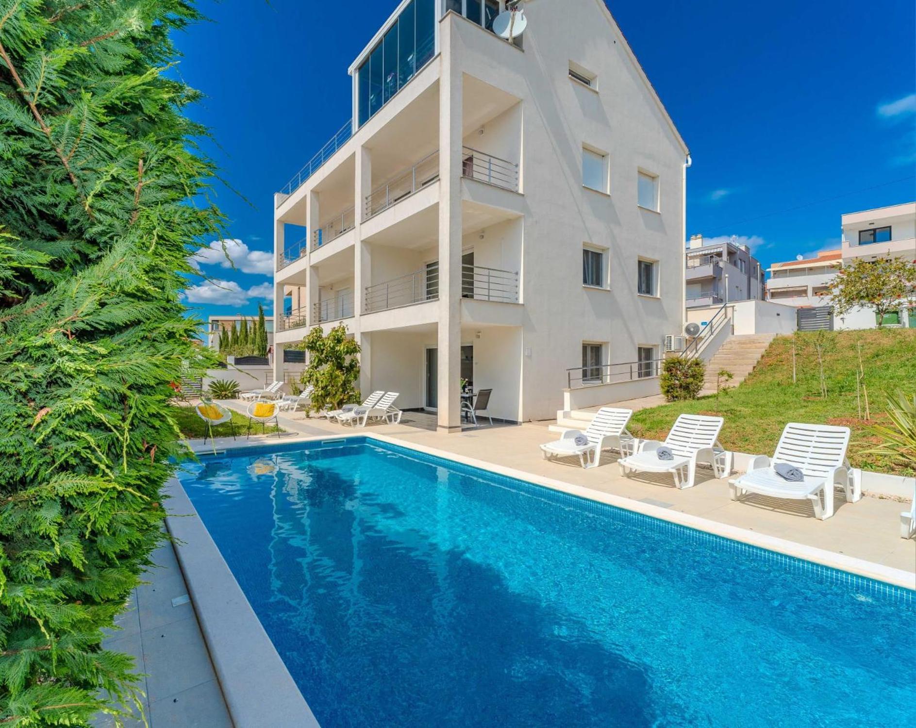 Apartment Deluxe Villa Carlotta Zadar Exterior photo