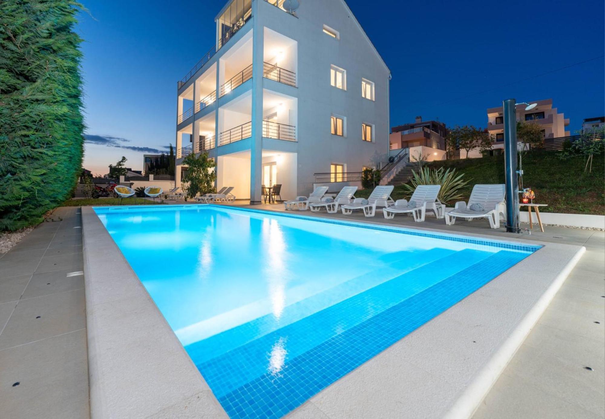 Apartment Deluxe Villa Carlotta Zadar Exterior photo
